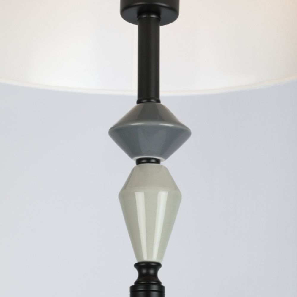 Торшер светильник Rivoli Alisia 7096-601 1 х Е27 60 Вт классика