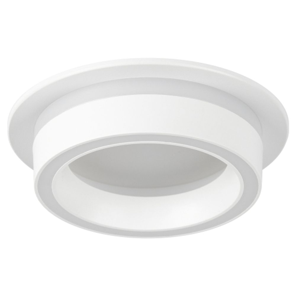 Светильник встраиваемый ЭРА DK116 WH под лампу GX53 белый | Встраиваемые светильники Для ламп GX53