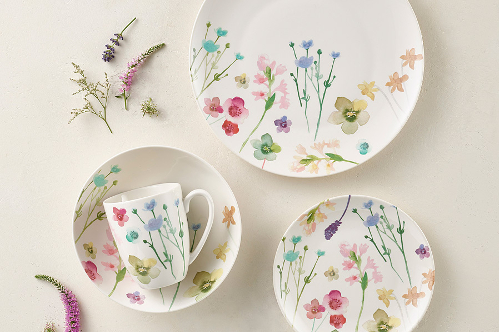 Обеденный набор 16 предметов на 4 персоны Maxwell & Williams Лесные цветы