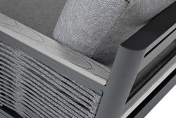 "Париж" модульная лаунж-зона садовая, цвет серый