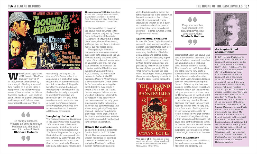 Sherlock Holmes Book Hardcover