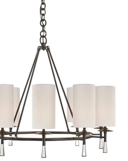 Чёрная люстра “Валенте”