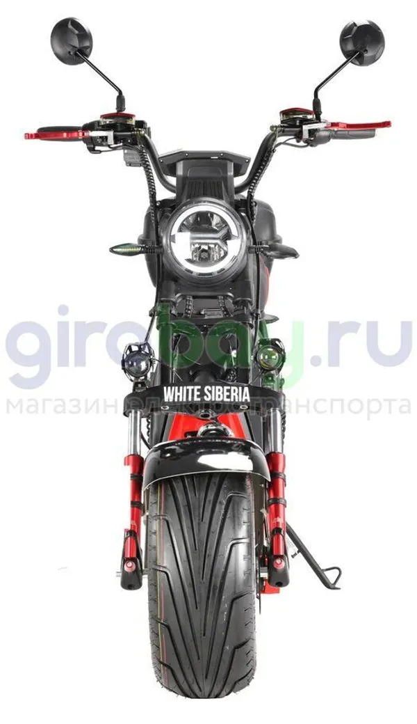 Электроскутер CityCoco WHITE SIBERIA PRO MAX 3950W (Черный) фото 7 фото №12