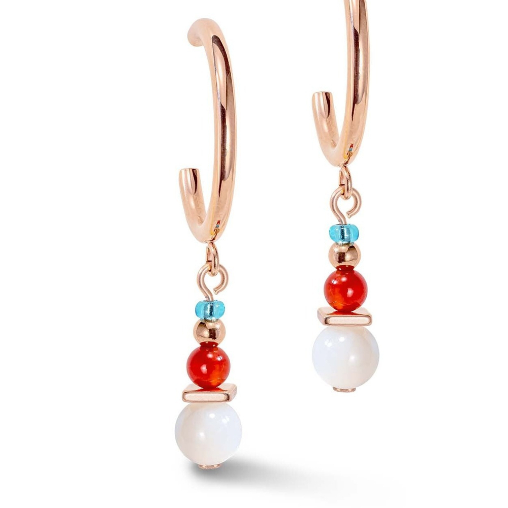 Серьги-пусеты Coeur de Lion Multicolor Boho 5075/21-1583 цвет мультиколор