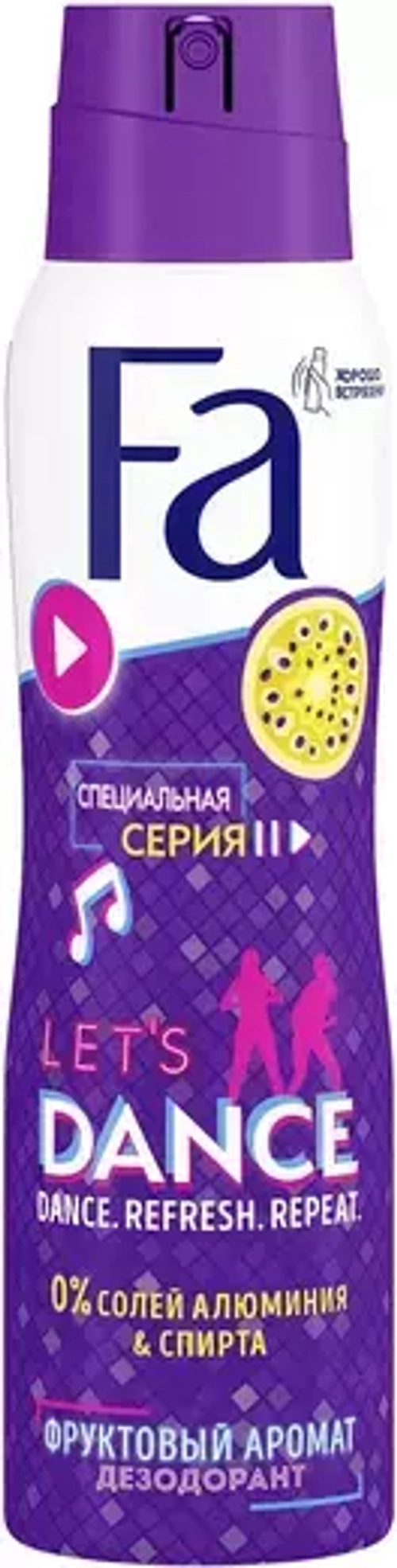 Део-спрей FA "DANCE Аромат Мяты и Маракуйи" 48ч защиты Schwarzkopf 150мл