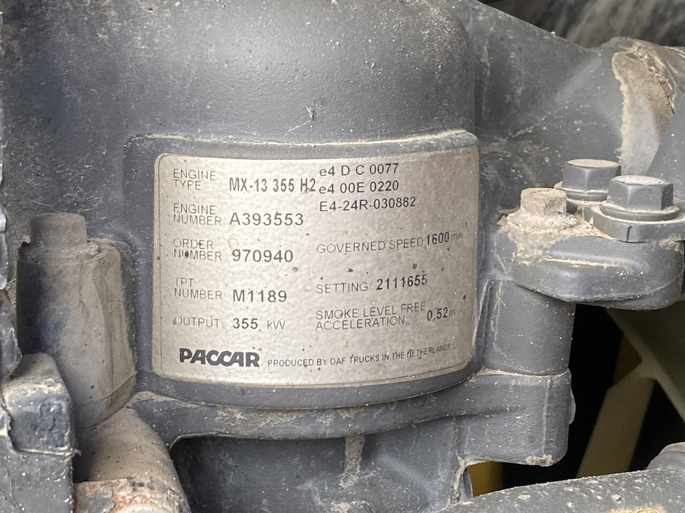 Двигатель MX13 480 л.с Euro 6 2019 года.