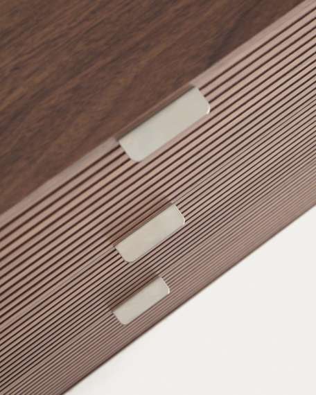 Комод Norlen с 6 ящиками шпон ореха 120 x 75 см