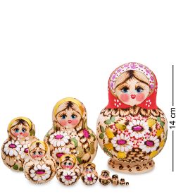 Народные промыслы МР-30/ 1-B Матрешка 10м «Любава»