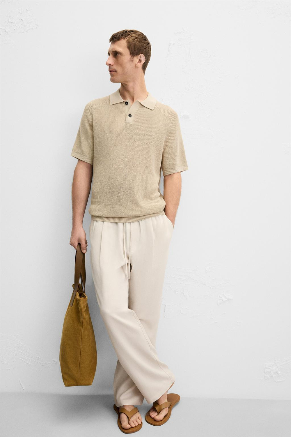 Брюки relaxed fit из лиоцелла