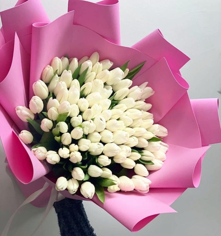 Букет 101 тюльпан (Б-174)