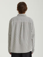 Мужская Рубашка Angel Striped Half Zip