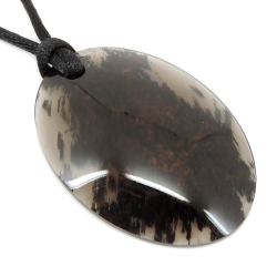 Кулон "Лилит" обсидиан прозрачный асс.