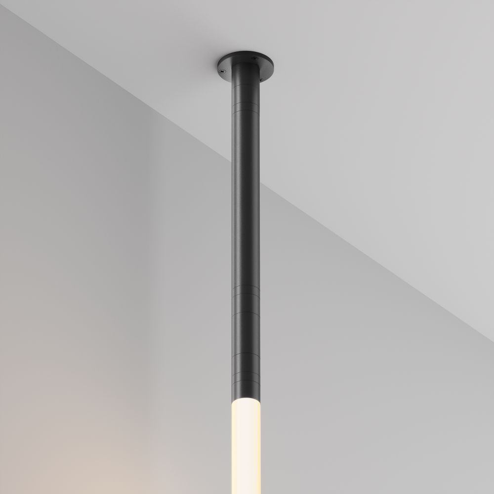 Соединитель для трековой системы с блоком питания 100Вт 276мм Maytoni   CA011-L300-100W-B