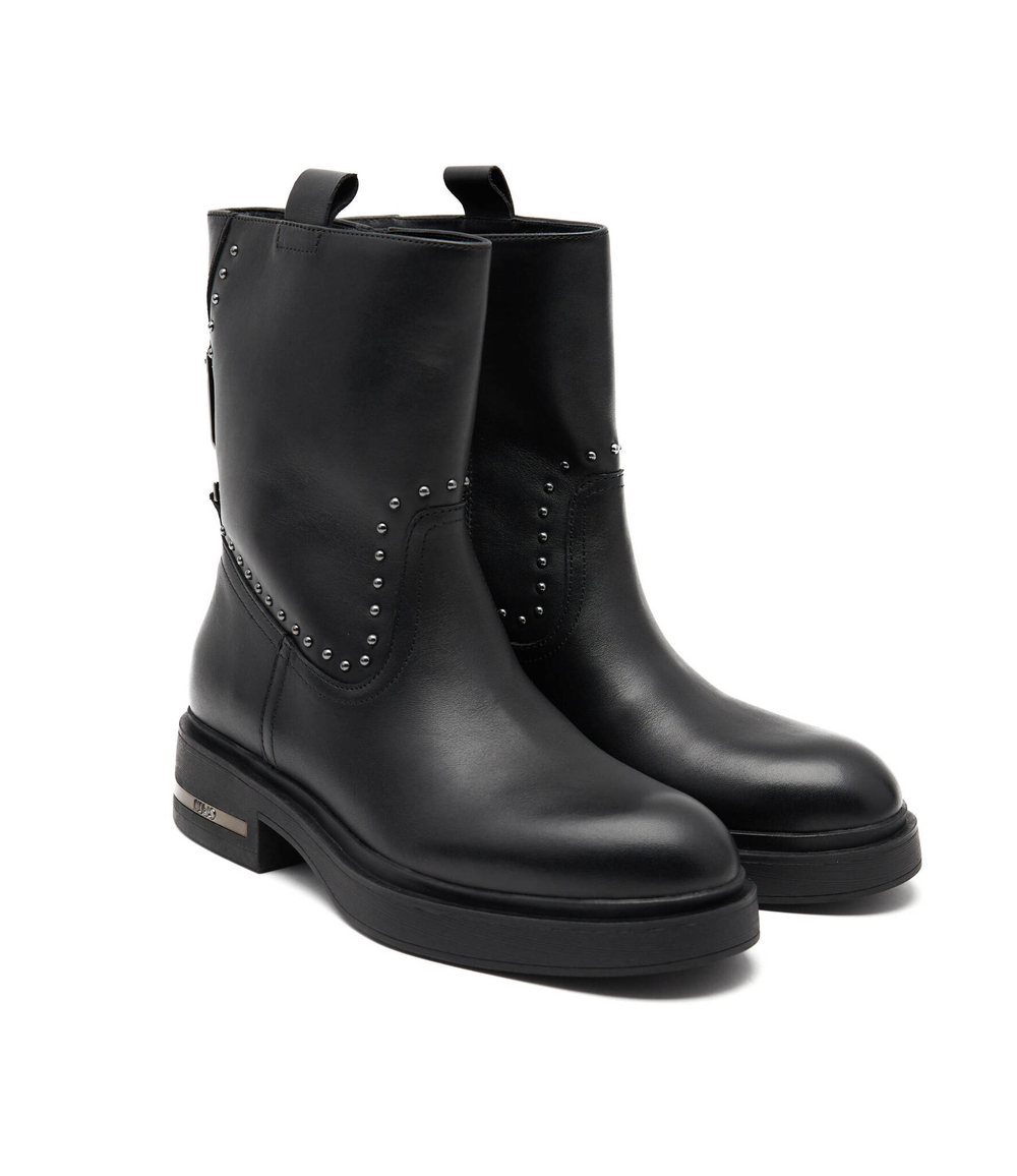 Кожаные ботильоны gabrielle 04 Liu Jo - черный(SF2039 P0102)