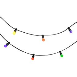 Гирлянда ЭРА ERABL-K10 уличная Белт Лайт набор 10 м шаг 50 см цоколь Е27 | Профессиональное праздничное и новогоднее освещение