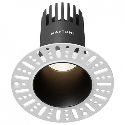 Встраиваемый светильник Maytoni Dip DL120-10W-4K-TRS-B