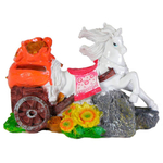 Копилка Лошадь с повозкой 15см