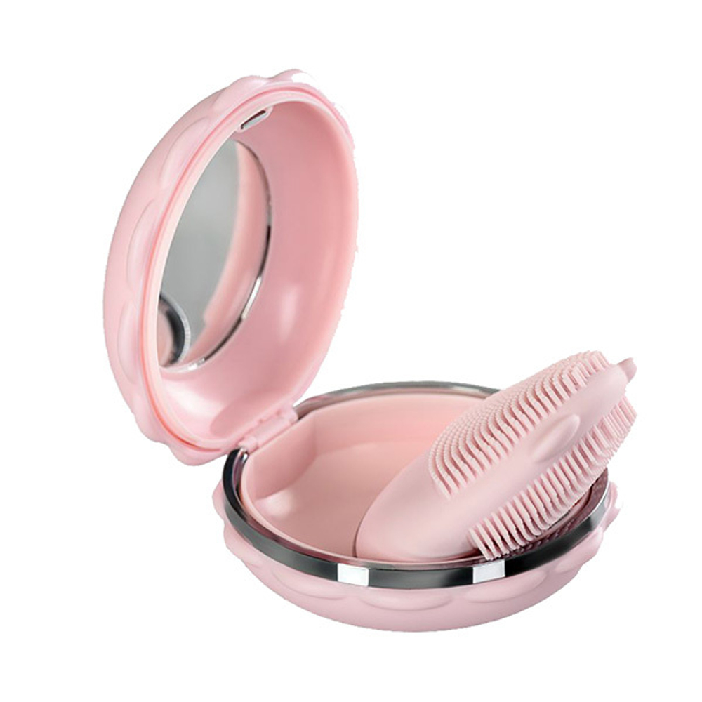 Розовый силиконовый массажер для лица ToyFa Yovee Gummy Bear 244001