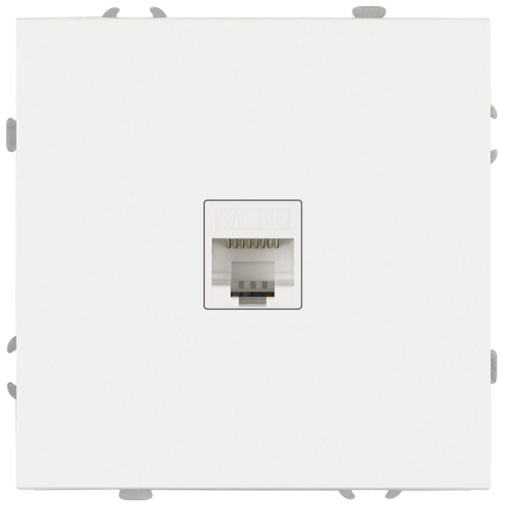 Розетка ЭРА Galaxy 15-3107-01 информационная RJ45 IP20 белый | Эра Galaxy