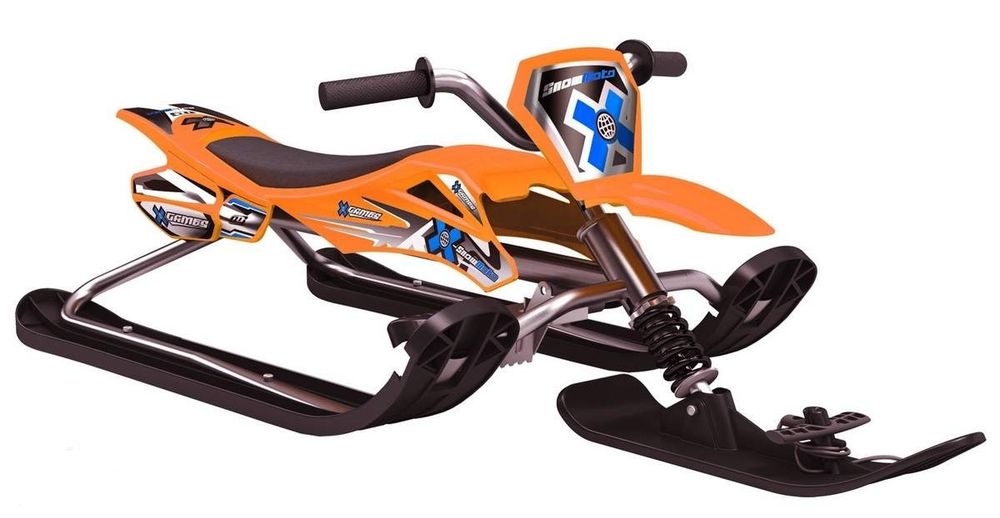 Снегокат Snow Motot X-Games, цвет оранжевый