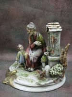 Статуэтка. Фарфор. Аве Мария. Capodimonte. Италия