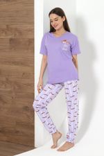 Костюм женский Таксы-2 Виотекс ЛИЛОВЫЙ