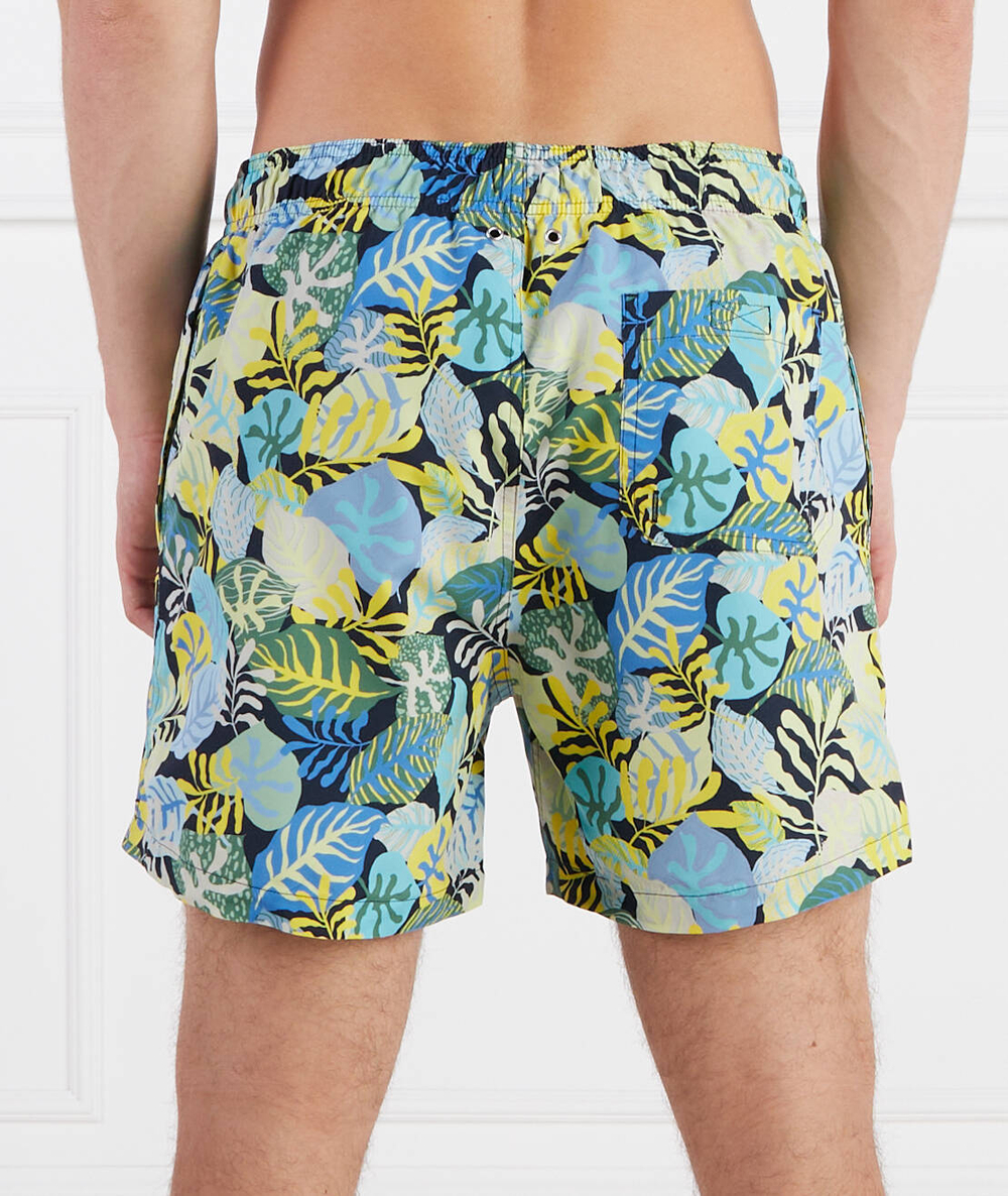 Шорты для плавания CF TROPICAL PRINT Gant - зеленый(922316012)