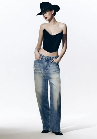 Джинсы Wide leg