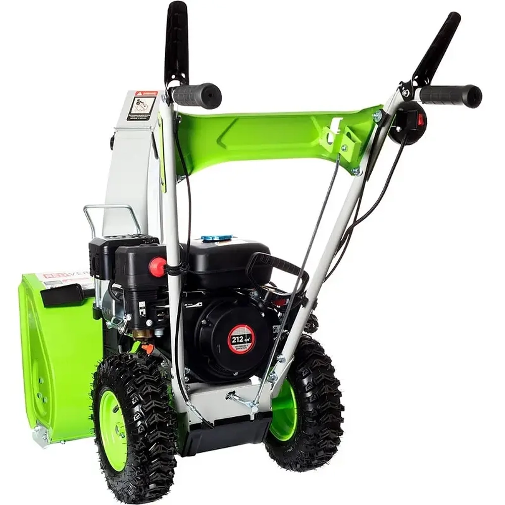 Redverg RD-SB56/7E бензиновый снегоуборщик 7 л.с. ковш 56 см, выброс 15 м, 4 вперед/1 назад