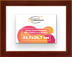 Рама 23,7x29,7 для картин и фотографий