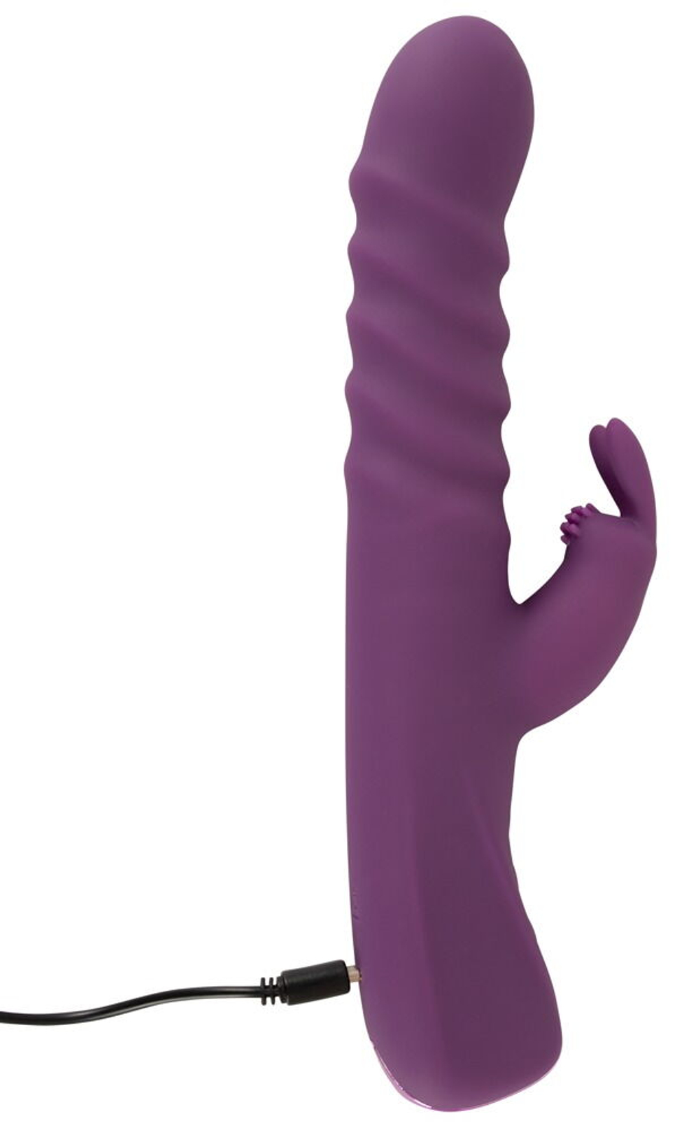 Фиолетовый вибратор-кролик 2 Function Rabbit Vibrator - 23,7 см. (Цвет: фиолетовый)