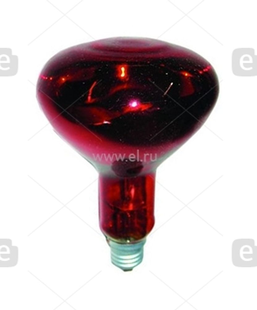 Электролампа тепловая ИКЗК 250Вт. красная