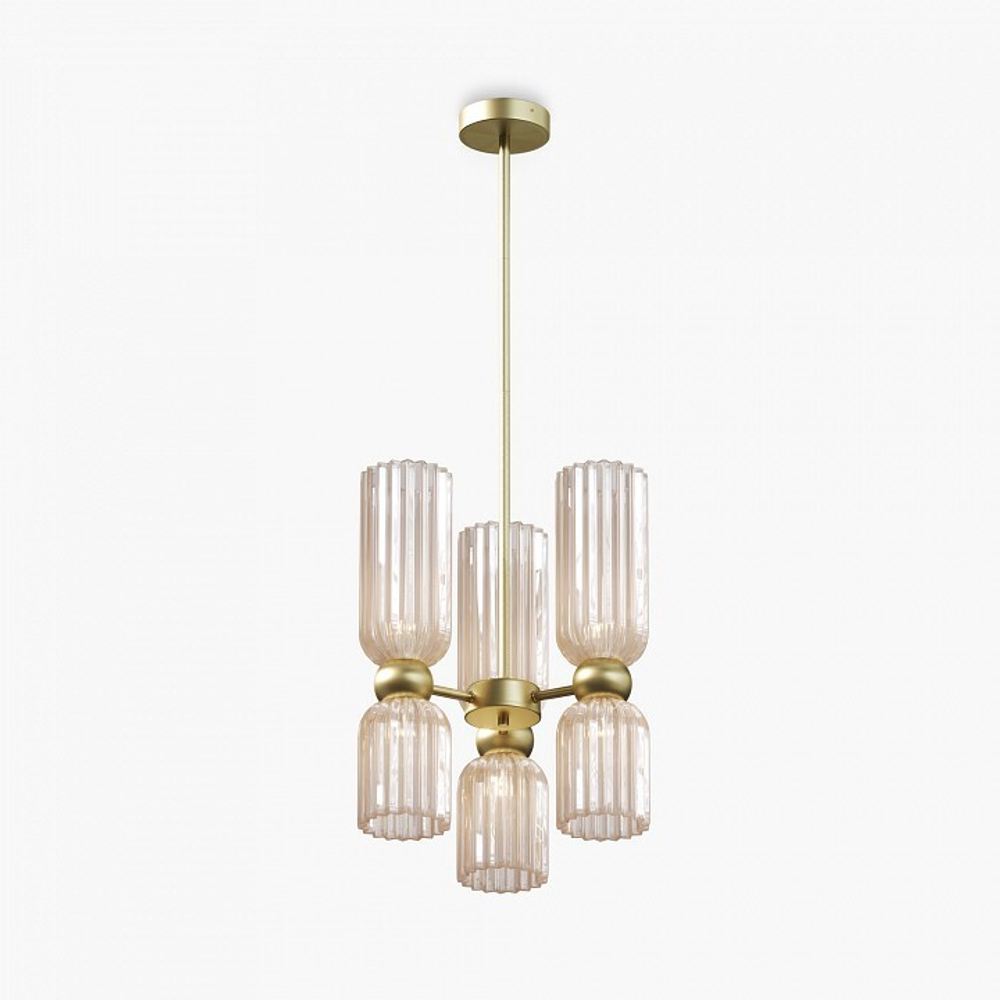 Люстра на штанге Maytoni Antic MOD302PL-06CG
