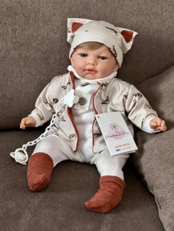 Кукла Marina and Pau 42cм Baby Sweet мягконабивная в пакете (M725K)