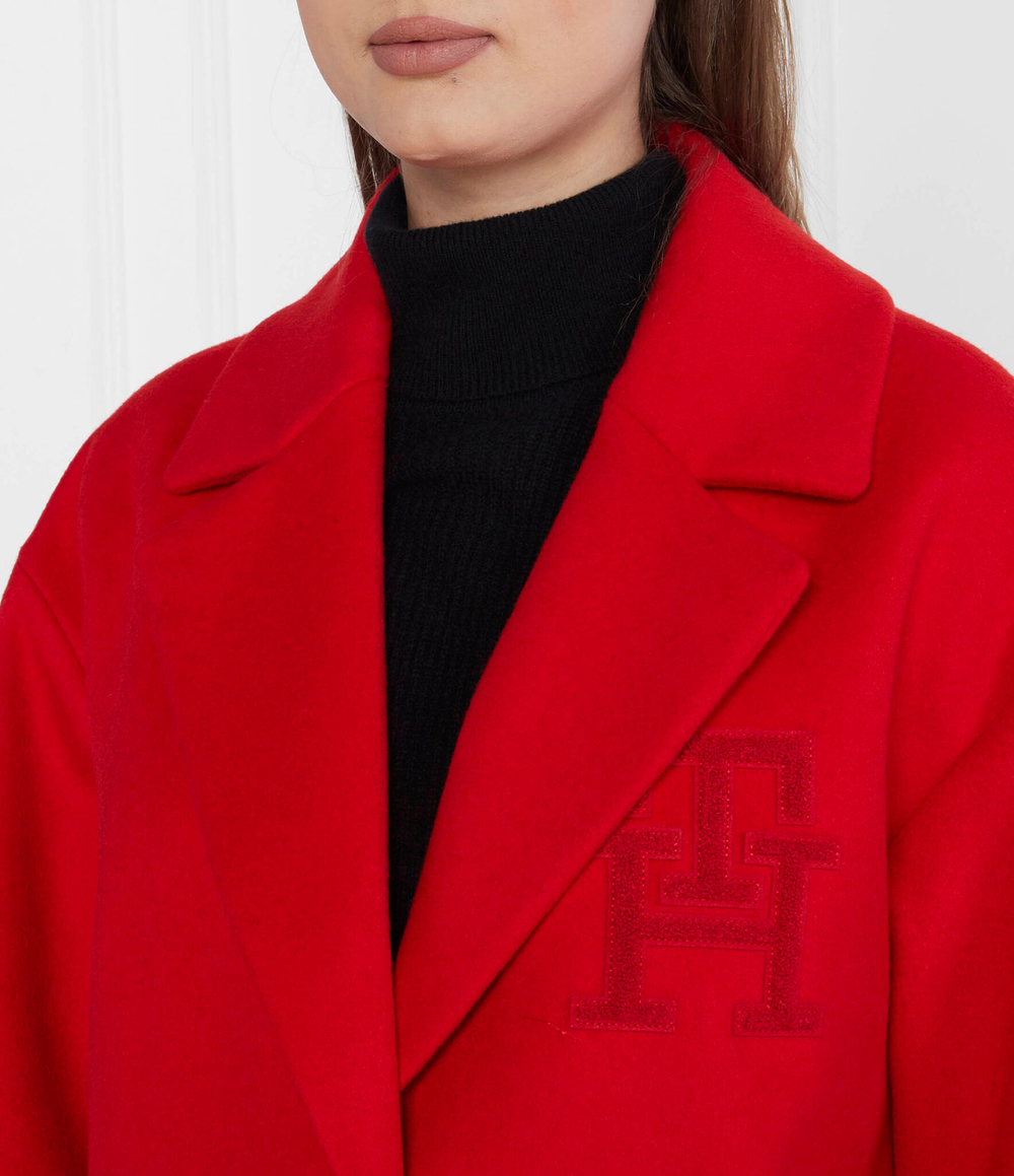 Пальто Tommy Hilfiger - красный(WW0WW39756)