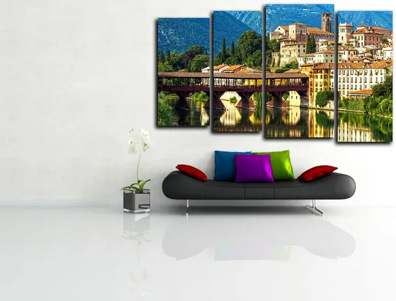 Модульная картина "Бассано-Дель-Граппа"