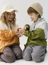 Анорак на сетчатой подкладке "Авокадо"