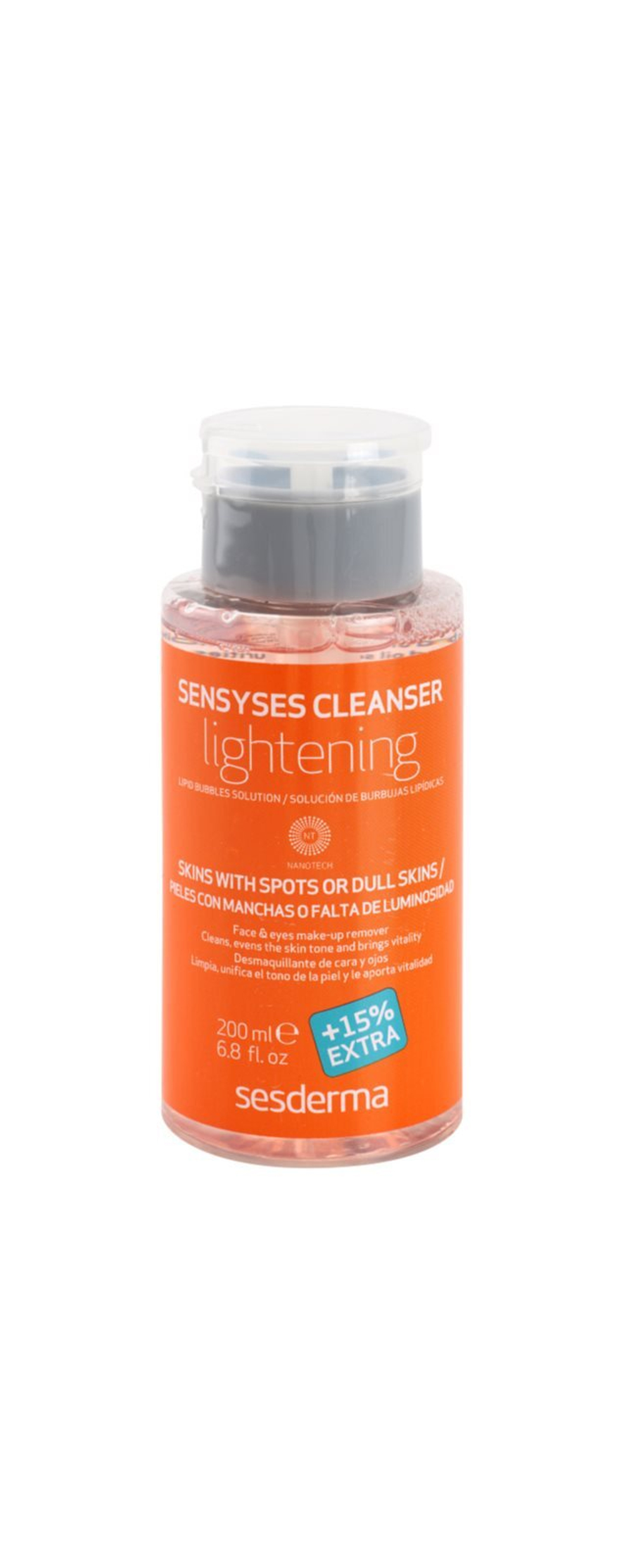 Sesderma Sensyses Cleanser Lightening - бальзам для снятия макияжа с кожи с пигментными пятнами /   200  ml  / GTIN 8429979414588