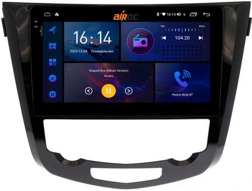 Магнитола для Nissan X-Trail T32, Qashqai J11 2014-2022 (поддержка автопарковки) - AIROC 2K RI-1212 Android 12, Быстрая, QLed+2K, CarPlay, SIM-слот