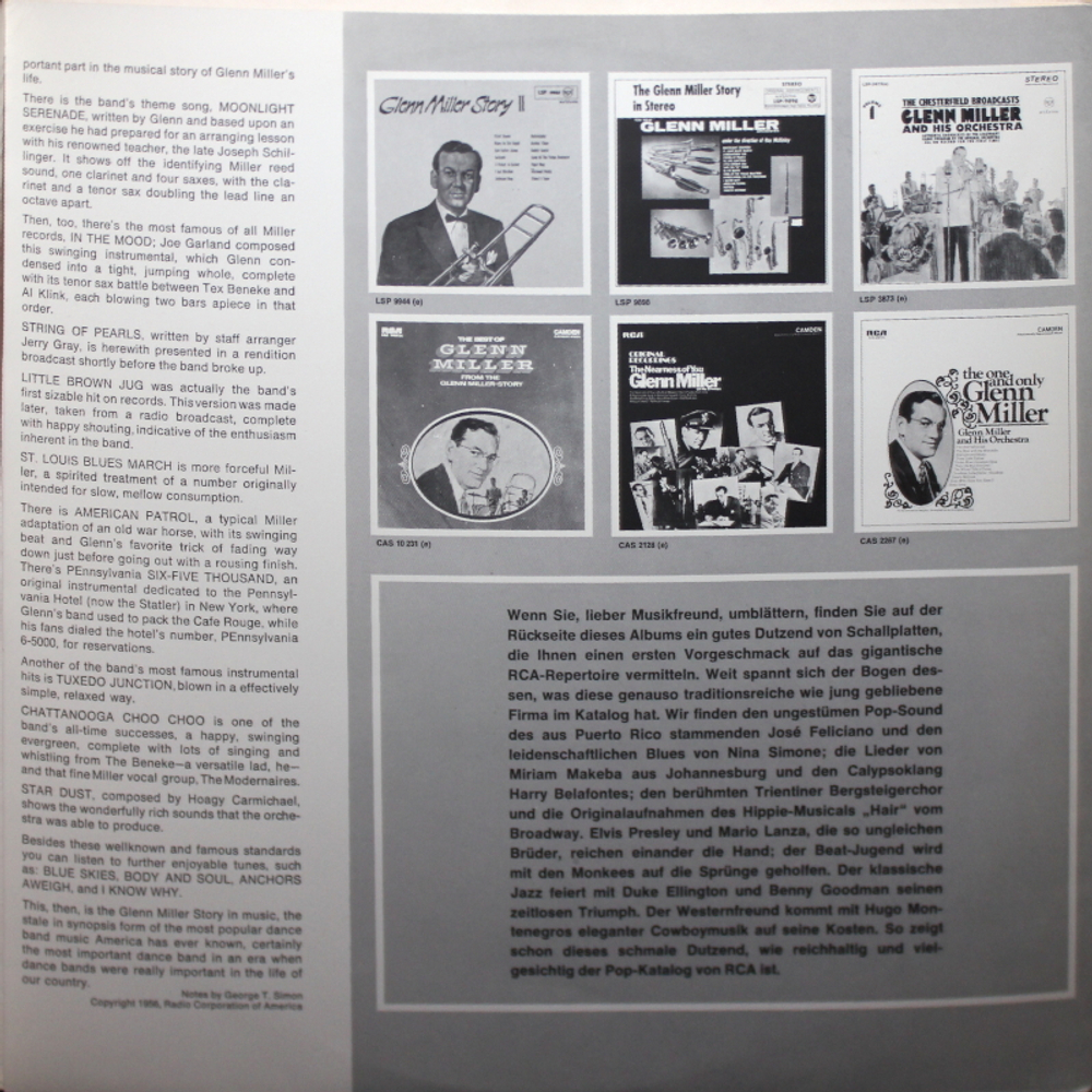Glenn Miller And His Orchestra / The Glenn Miller Carnegie Hall Concert (LP)