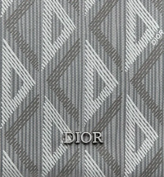 Косметичка Dior Lingot серый