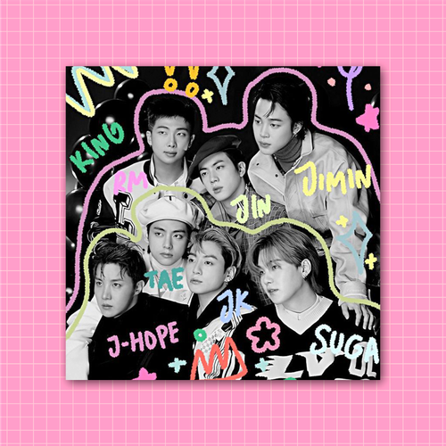 Плюшка / Стикер #19 / BTS