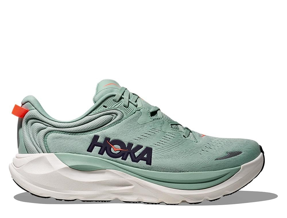 Мужские беговые кроссовки Hoka Gaviota 6 M зелено-черные