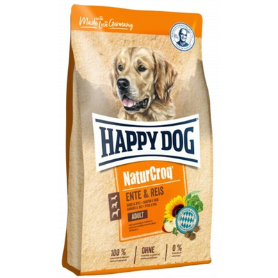 Happy Dog NaturCroq Ente&Reis - корм для собак с уткой и рисом