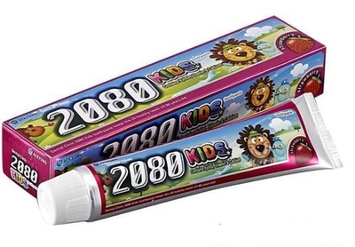 Паста детская зубная со вкусом клубники от 2-х лет 80 г Dental Clinic 2080