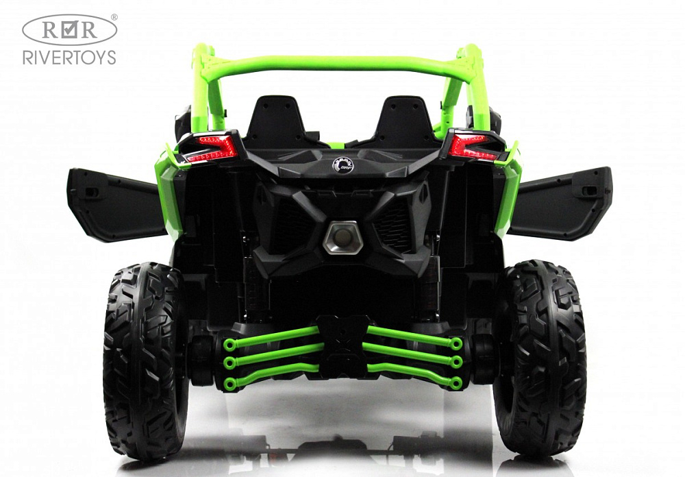Детский электромобиль RiverToys BRP Can-Am Maverick Y111YY зеленый