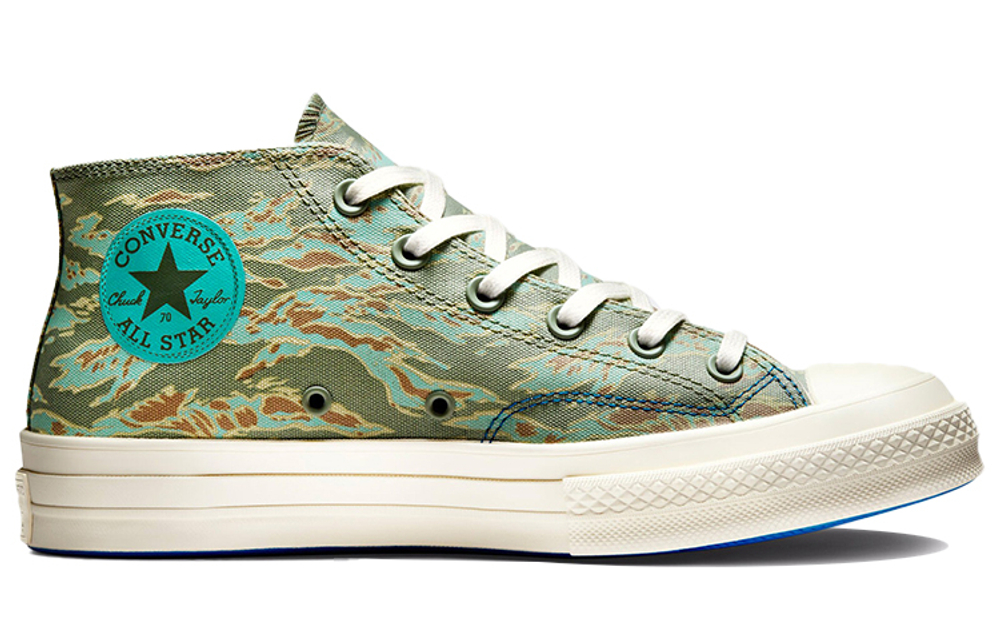 Chuck 70 Undefeated x Chuck 70 Half Converse Mid "Tiger Camo Print"