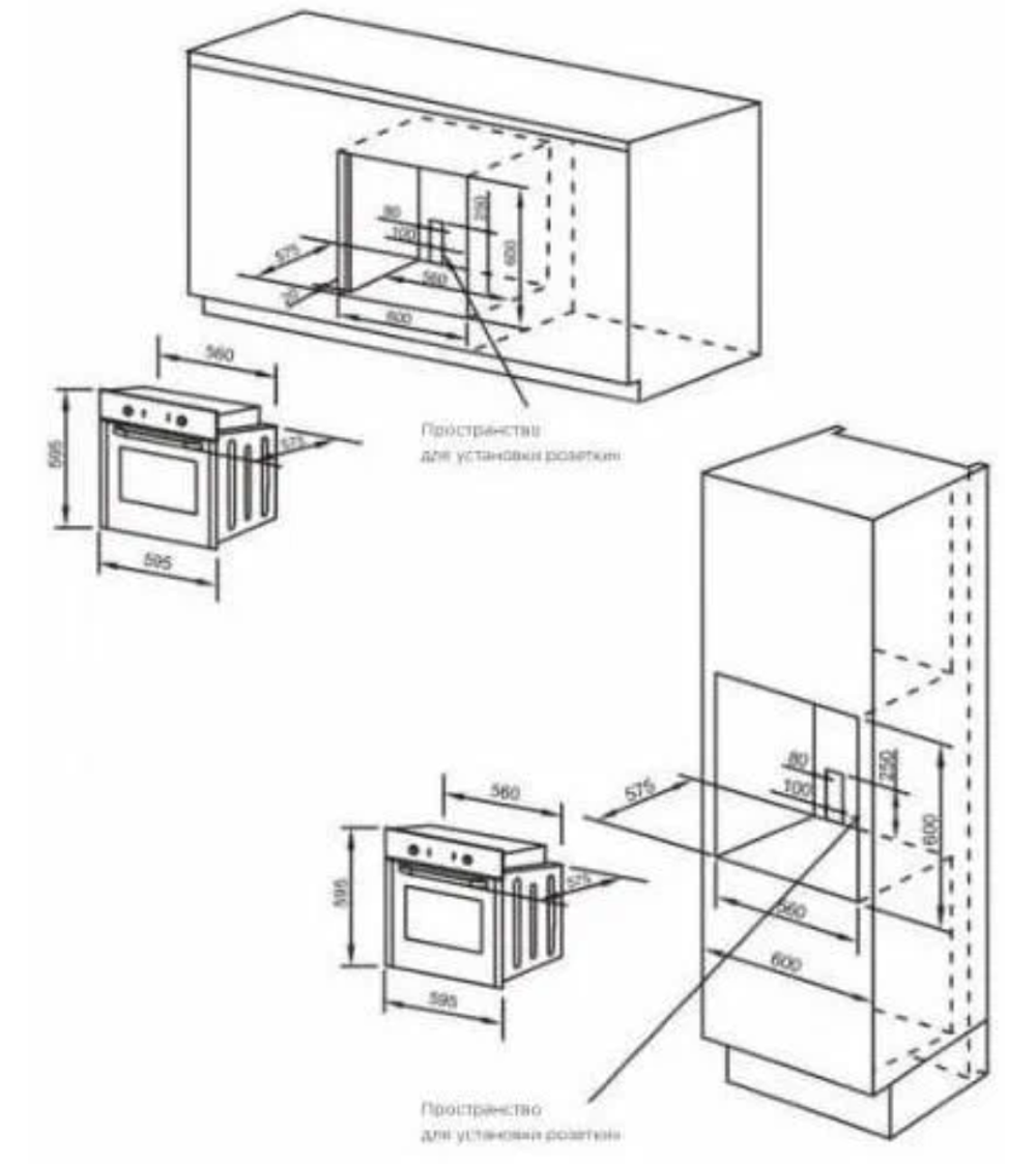 Электрический духовой шкаф MIDEA MO13000X