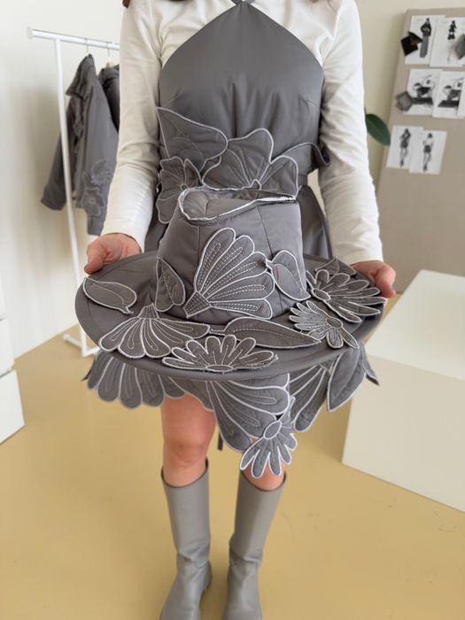 ШЛЯПА ЮНИС СЕРЫЙ