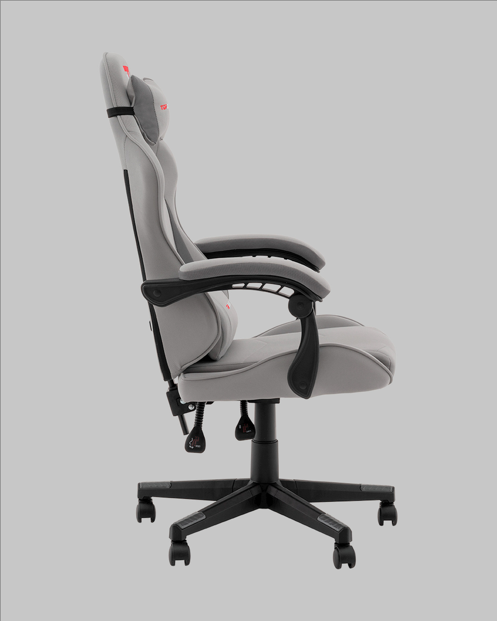 Кресло спортивное TopChairs Phantom серый